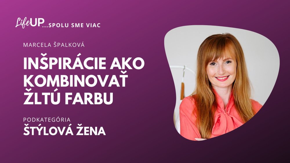 3 inšpirácie ako kombinovať žltú farbu